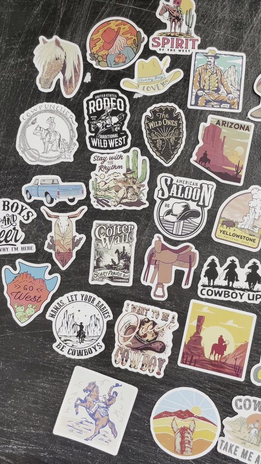 Western Stickers