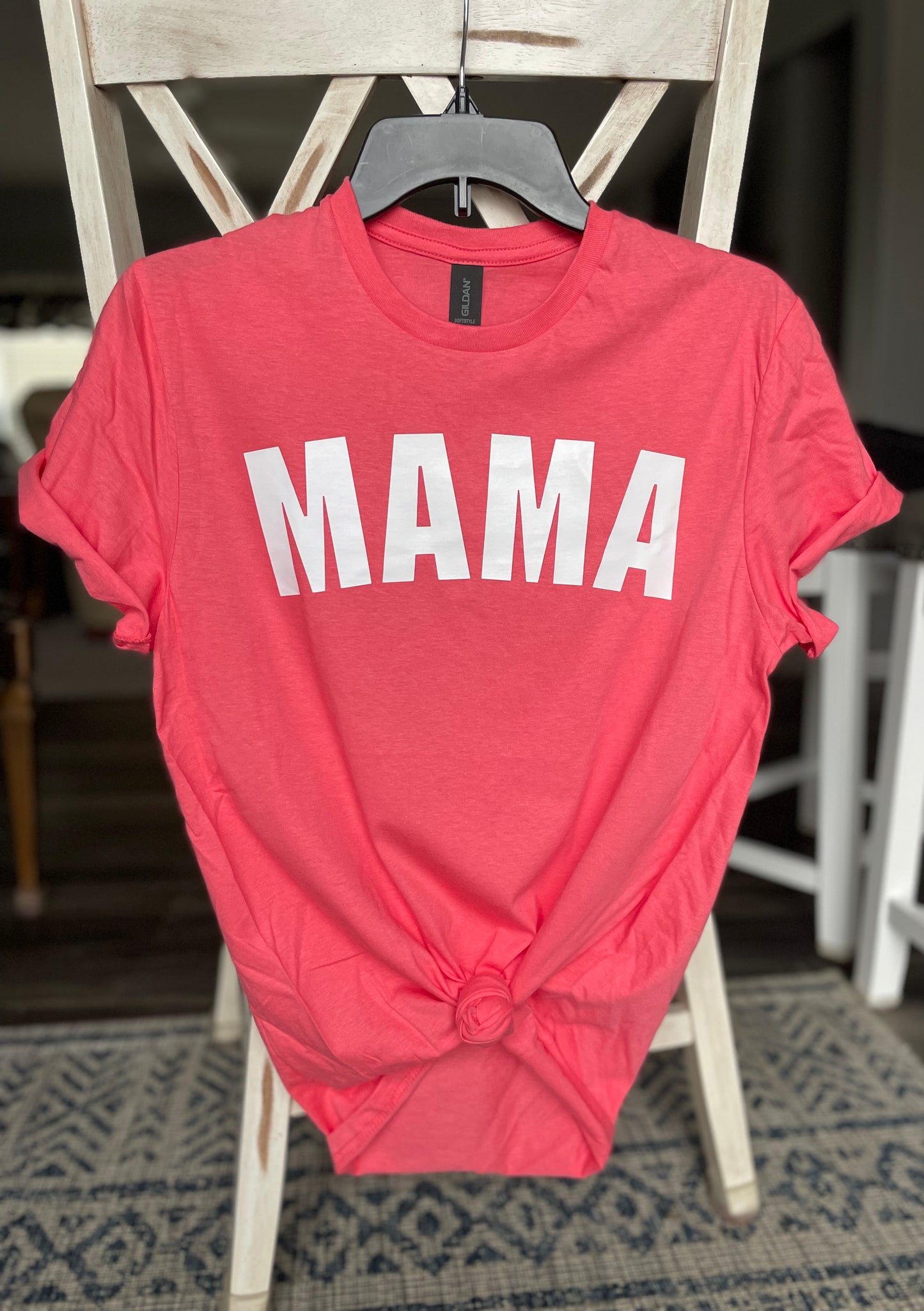 Coral Mama Tee